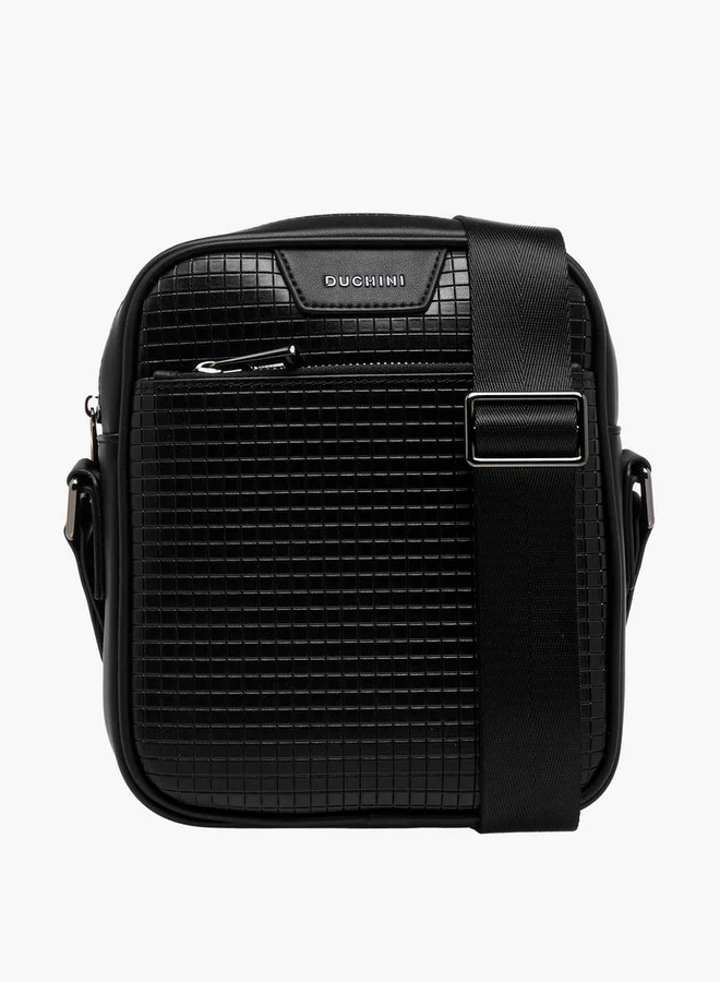 دوتشيني Men Adjustable Strap Crossbody Bag